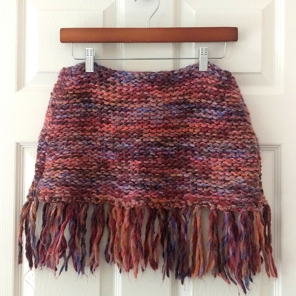 Nine & Co. Wool Blend Infinity Scarf Rainbow Small - Picture 5 of 10